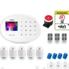 Sikkerhedssystem, trådløst, kompatibelt med smart home,KIT 1 Alarm