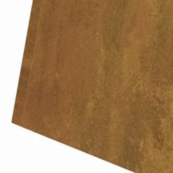 Søjle Plantekasse 2 pcs - Trapezoidalt design | Farve: Sølv | Størrelse: 35x35x73 cm