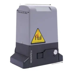 Skridende Portåbner, 750W Effekt, 1400RPM Hastighed,220V, Type 1 Sort Grå
