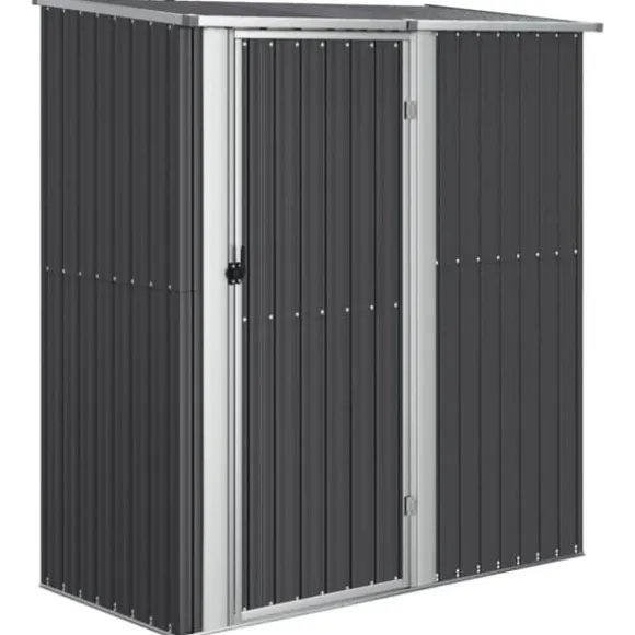 Skure & Redskabsskure - Living haveskur 180,5x97x209,5 galvaniseret stål antracitgrå