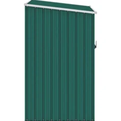 Skure & Redskabsskure - Living haveskur 87x98x159 cm galvaniseret stål grøn