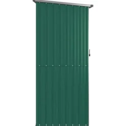 Skure & Redskabsskure - Living haveskur 118,5x97x209,5 galvaniseret stål grøn