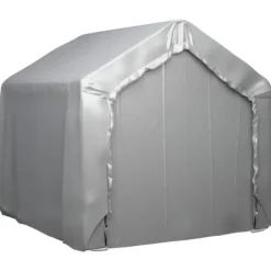 Skure & Redskabsskure - Living opbevaringstelt 180x180 cm galvaniseret stål grå