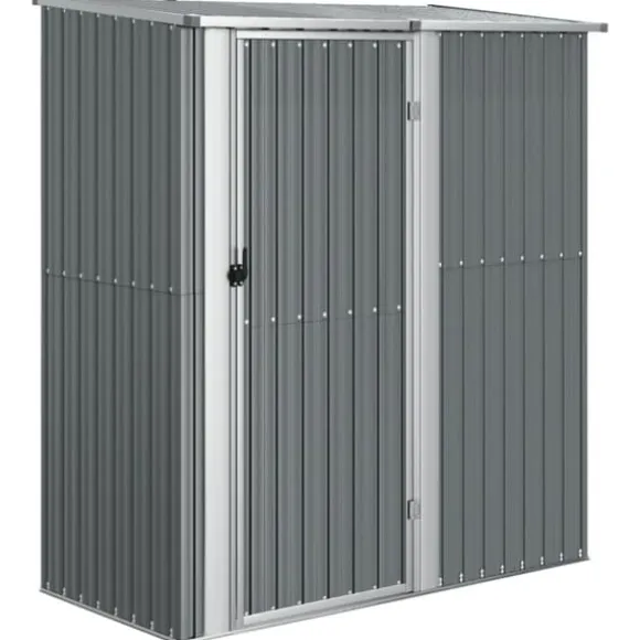 Skure & Redskabsskure - Living haveskur 180,5x97x209,5 galvaniseret stål grå