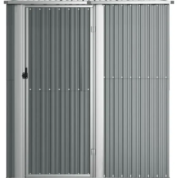 Skure & Redskabsskure - Living haveskur 180,5x97x209,5 galvaniseret stål grå