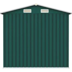 Skure & Redskabsskure - Living haveskur 205x129x183 cm galvaniseret stål grøn