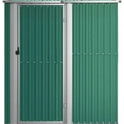 Skure & Redskabsskure - Living haveskur 180,5x97x209,5 galvaniseret stål grøn