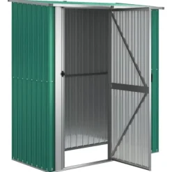 Skure & Redskabsskure - Living haveskur 180,5x97x209,5 galvaniseret stål grøn
