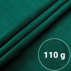 Skyggenet 1,5x50m 110 g/m2 + 50 klemmer grønne