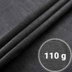 Skyggenet 1,5x25m 110g/m2 + 50 klemmer grå