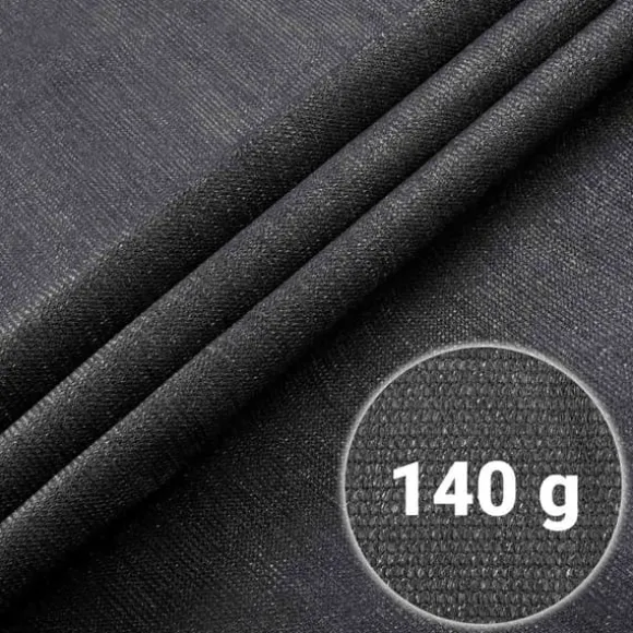 Skyggenet 1,2x25m 140g/m2 + 50 klemmer grå