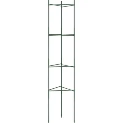 Slidstærkt espalier til tomater - Justerbart 2 stk. | Stål & PP | Højde: 154 cm