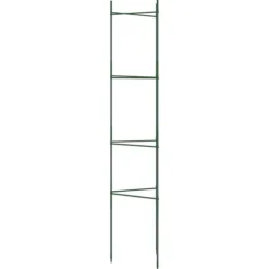 Slidstærkt espalier til tomater - Justerbart 2 stk. | Stål & PP | Højde: 154 cm