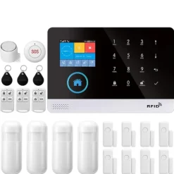 Smart Alarm System, Multi-Channel Alerts, Nem Installation,E, EU-stik