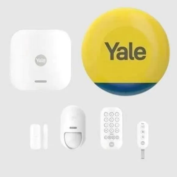 Smart alarmsæt + udendørs sirene - Tilsluttet - YALE - 4 tilbehør