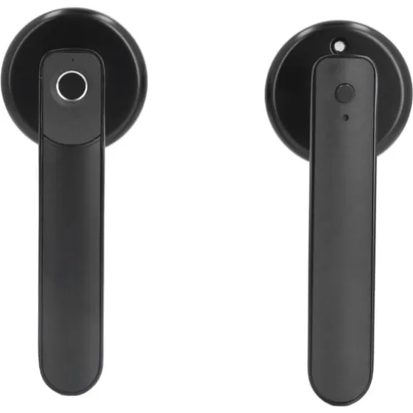 Smart biometrisk fingeraftryksdørlås til dørtykkelse 30-65 mm - Nøglefri adgang til hjem og kontor