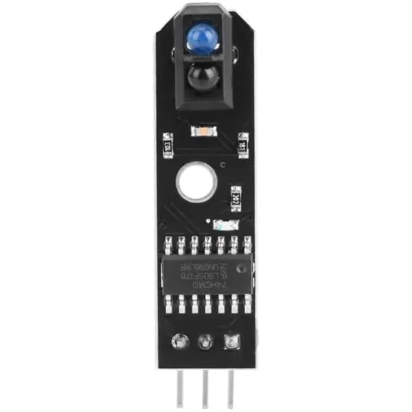 Smart Car Infrared Reflection Tracking Sensor Module - 3st (svart/vit linjedetektion, 1-kanal)