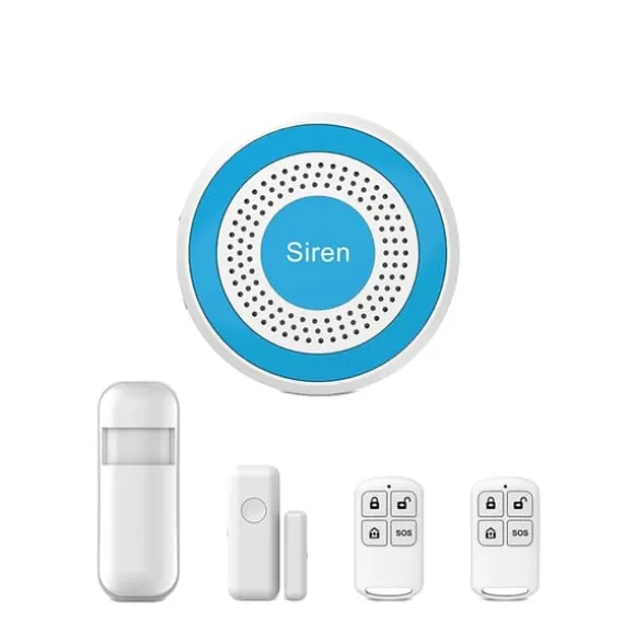 Smart Hjem Sikkerhedssystem, Trådløs Forbindelse, APP Kontrol,A-EU