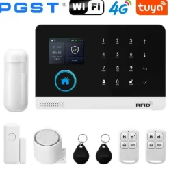 Smart Home Alarm System, Trådløs Kontrol, Multi-Sensor Understøttelse,4G-A-EU