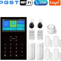 Smart Home Alarm System, Trådløs Kontrol, Multi-Zone Dækning,C-2G, EU stik