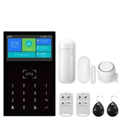 Smart Home Alarm System, Trådløs Kontrol, Multi-Zone Dækning,A-2G, EU stik
