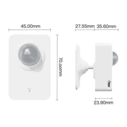 Smart Tuya WIFI PIR smart rörelsedetektor, batteridriven, Google, Alexa, Android/iOS