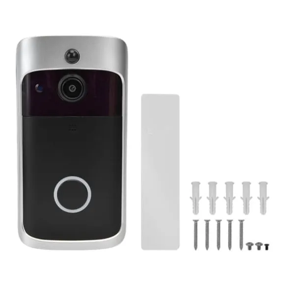 Smart WiFi-videodørklokke - nem installation, 720P nattesyn, trådløs bevægelsesdetektion - perfekt til hjemmesikkerhed