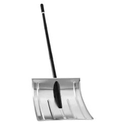 Sneskovl - Til Indkørsel - Bredde 40 cm - Aluminiumslegering - Skridsikkert Greb - Stor Kapacitet - Aftageligt Design - Letvægt