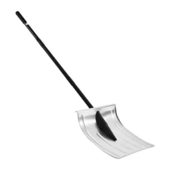 Sneskovl - Til Indkørsel - Bredde 40 cm - Aluminiumslegering - Skridsikkert Greb - Stor Kapacitet - Aftageligt Design - Letvægt