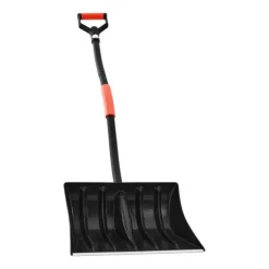 Sneskovl - Til indkørsel - Bladbredde 42 cm - Aluminiumsblad - D-formede håndtag - Letvægt - Stor kapacitet