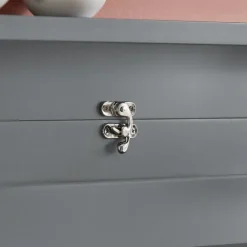 SoBuy Vægbord Træfoldebord 50x75x76cm - Grå Barbord med tavle FWT20-HG