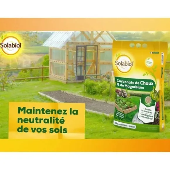 SOLABIOL SOCHAUX10 Calcium og magnesiumcarbonat 10 kg, effektiv