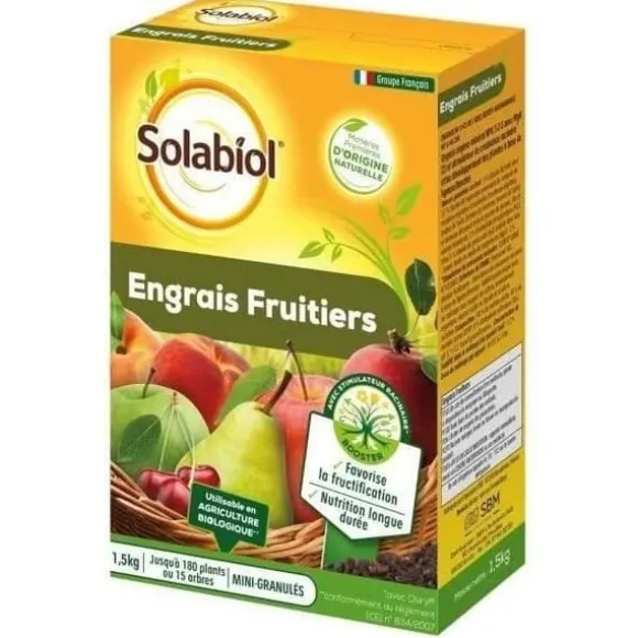 SOLABIOL SOFRUY15 Frugtgødning - 1,5 kg