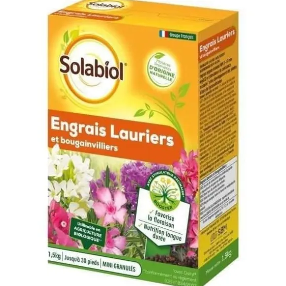 SOLABIOL SOLAURY15 Laurel And Bougainvillea Gödselmedel - 1,5 kg