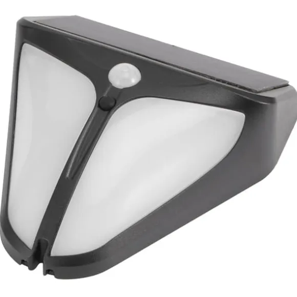 Solar Alarm Lampe Vandtæt Menneskekrops Induktionslys til Udendørs Have Gård Lagerhegn
