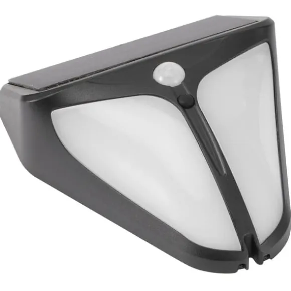 Solar Alarm Lampe Vandtæt Menneskekrops Induktionslys til Udendørs Have Gård Lagerhegn