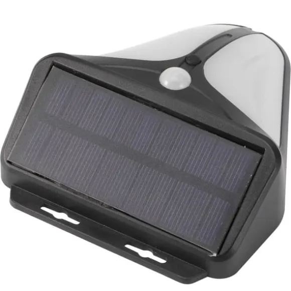 Solar Alarm Lampe Vandtæt Menneskekrops Induktionslys til Udendørs Have Gård Lagerhegn