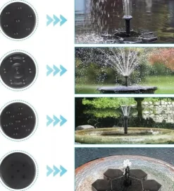 Solar fountain Solar powered Fountain vand springvand / Vandpumpe / Pumpe