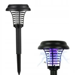 SOLAR LAMPE INSEKTICIDMIDDEL 2-i-1 TIL MYG OG FLUGER DEKORATIV UV NoBzzz