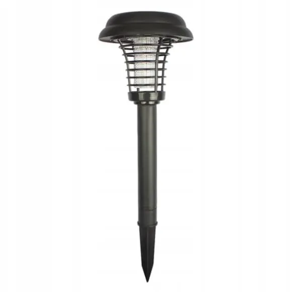 SOLAR LAMPE INSEKTICIDMIDDEL 2-i-1 TIL MYG OG FLUGER DEKORATIV UV NoBzzz
