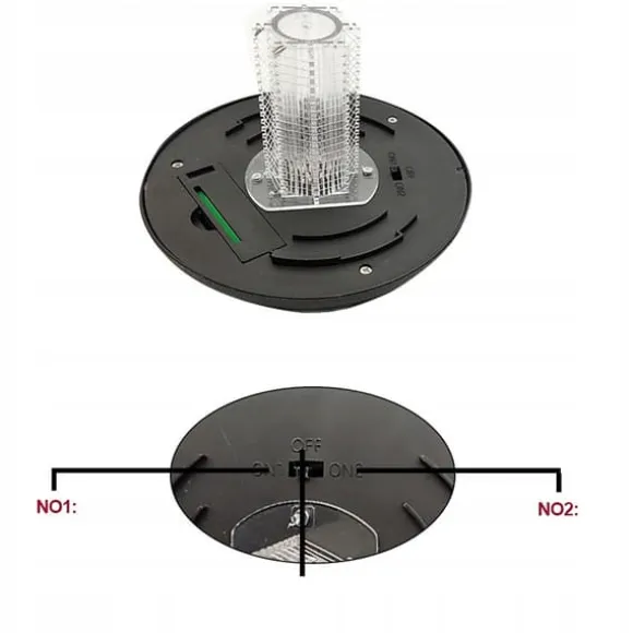 SOLAR LAMPE INSEKTICIDMIDDEL 2-i-1 TIL MYG OG FLUGER DEKORATIV UV NoBzzz