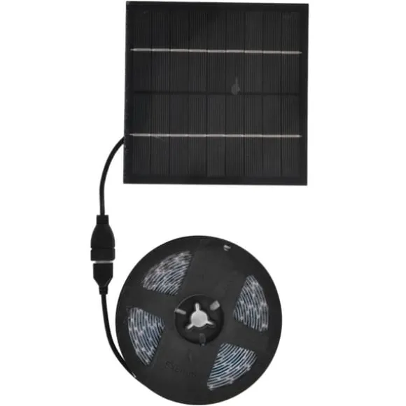 Solar Plant Grow Light Strip Miljövänlig 5W LED Högt ljusflöde Främja tillväxt Solar LED Grow Light Strips 3 Meter / 3,3yd