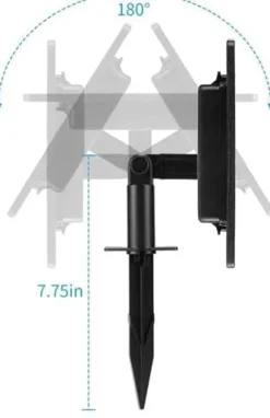 Solar springvand til haven – Fuglebad springvand med 3-lags vandfald, 4 dyser og DIY vandfunktion
