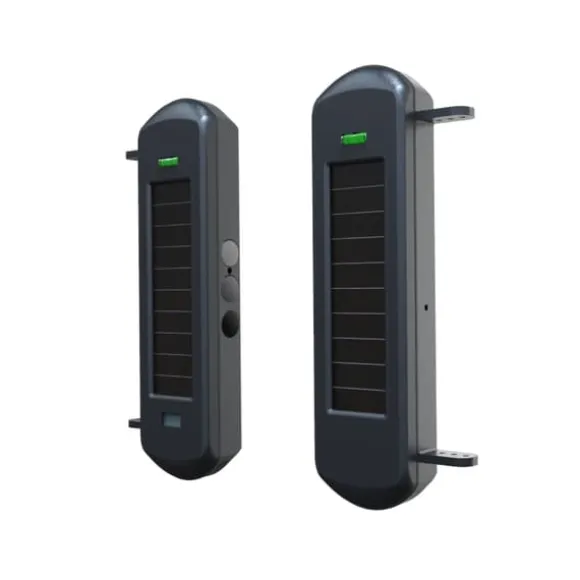 Solar trådløs strålesensor, 800m transmissionsområde, 100m detektionsområde