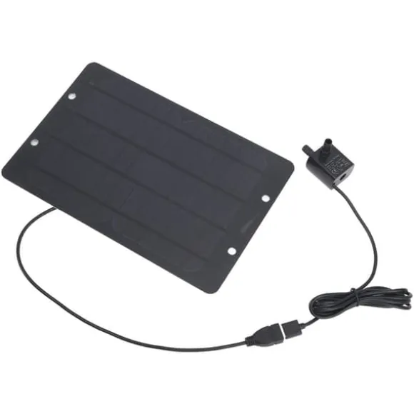 Solar vand springvand pumpe sæt 6V 10W USB sol vand springvand vandpumpe til fuglebad have baggård pool