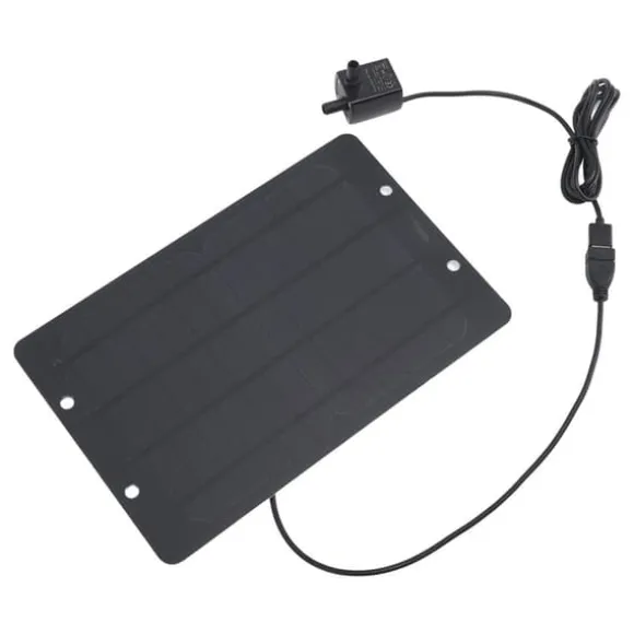 Solar vand springvand pumpe sæt 6V 10W USB sol vand springvand vandpumpe til fuglebad have baggård pool