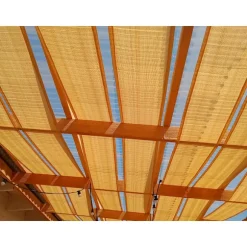 Solbeskyttelsesliste til pavillon HDPE 0,4x5 Grå