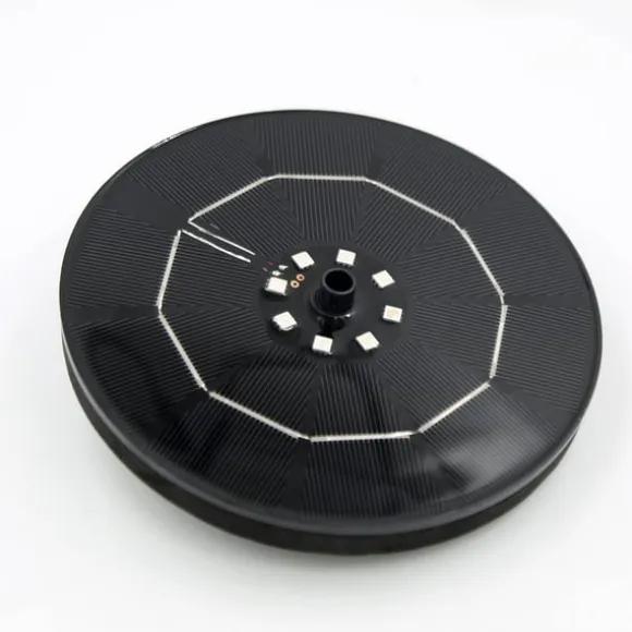 Solcellefontæne Vandfontæne med batteri 16 cm