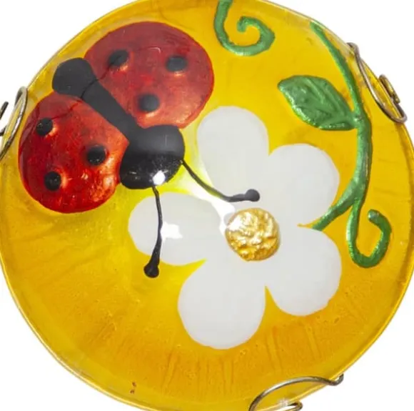 Solcellsdekoration Ladybug Nyckelpiga 44cm