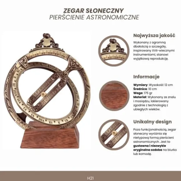 Solur – Astronomiske ringe - H21